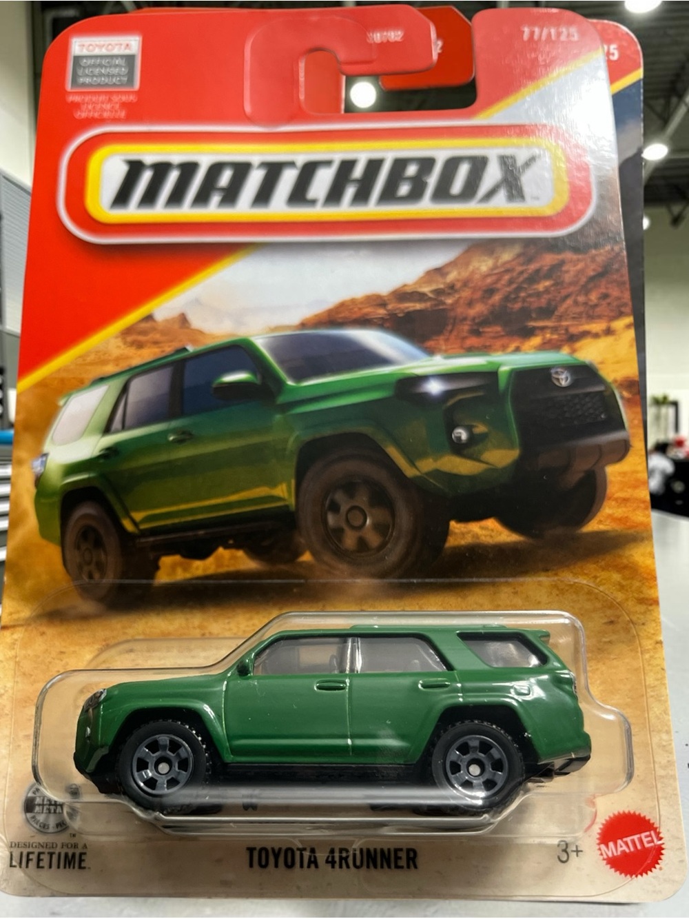 Matchbox Toyota 4Runner Toy Car - Green